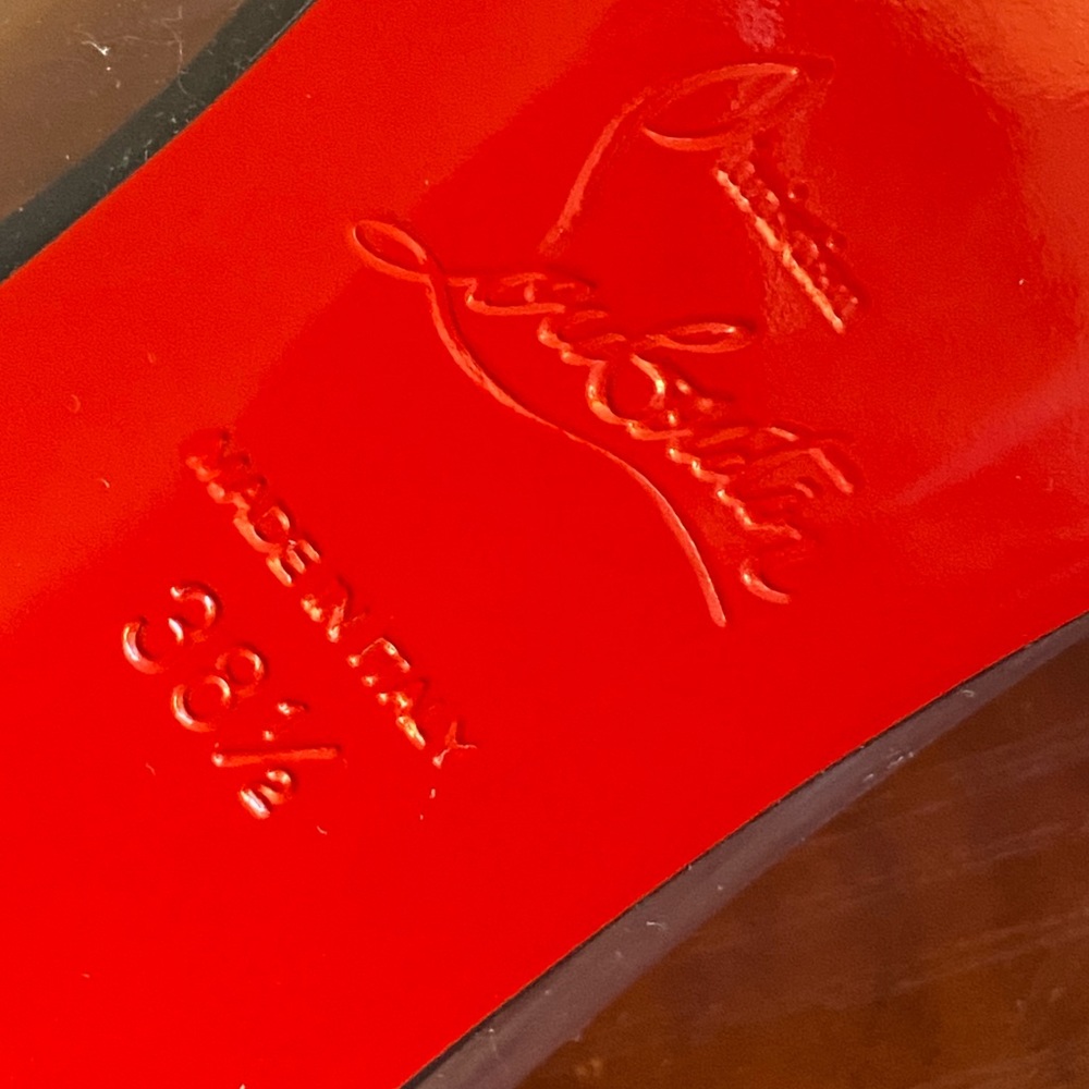 SOLD 📍Christian Louboutin Shoes Grandola 55 Nappa - Picture 7 of 7